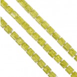 Zdjęcie - Kostki crackle cytrynowe 10mm